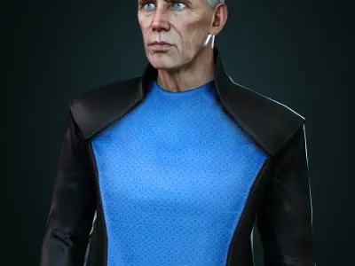 Section 31 Admiral Marcus For G8M 3D model