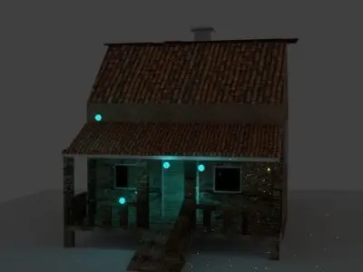 old house Free 3D model