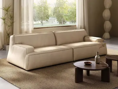 Industrial Living Interior scene 3D model