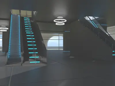 Building 10 3D model buy