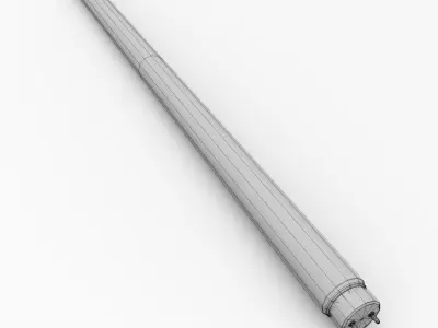 Fluorescent Tube 3D model