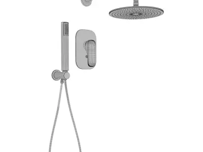 Fima Carlo Frattini Shower system F3739 3D model