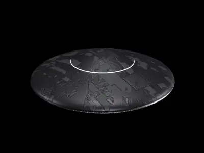 UFO v1 Low-poly 3D model