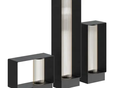 Estiluz FRAME street light 3D model