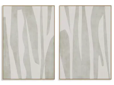 Abstract Painting Frame set 3D model 607