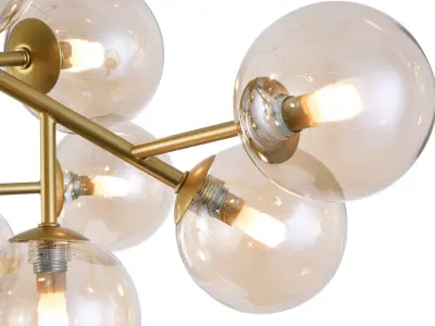 Ceiling Lamp Dallas MOD545PL-20G Maytoni Modern Free 3D model