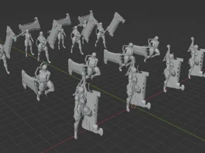 Remorseful nuns 3D print model