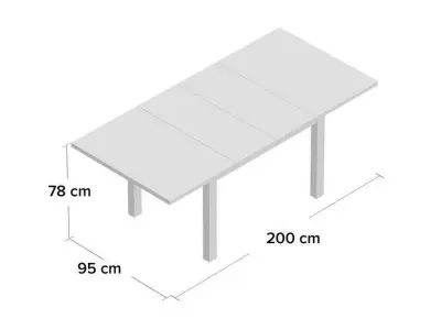Bellicent Dining Table 3D model