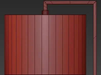 Hunt Floor Lamp Arteriors 3D model