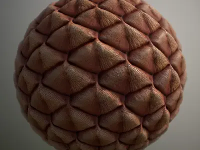 Material Skin Alien 22 Seamless PBR Texture Texture