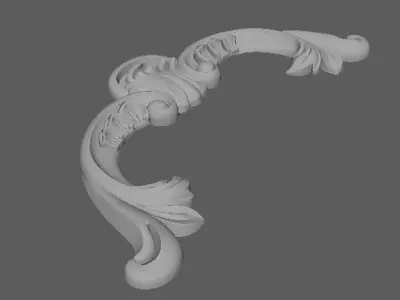 dekor ornament 3D model 100