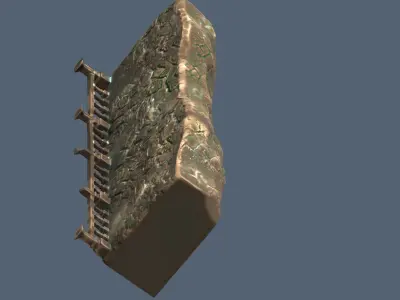 tile set 3D model