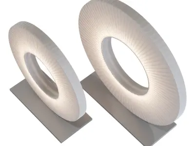 roche bobois cactus table lamp 3D model