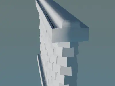 3D Concrete Baluster 3D print model