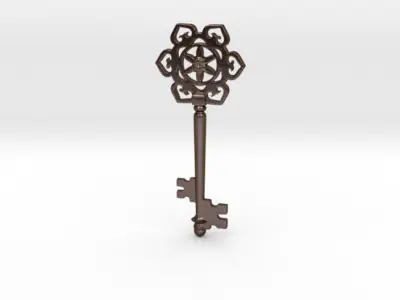Petals Key 3D print model