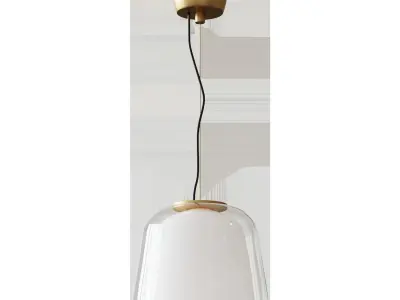 EVEDAL Hanging lamp gray 3D model