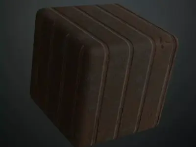 Rusted Full Metal Corrugated PBR Seamless Texture