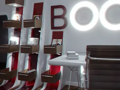 Small office 3D model