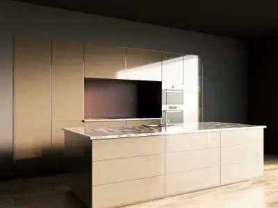 114-Kitchen6 glossy 10 3D model