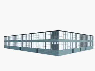Exhibition Hall 23 3D model