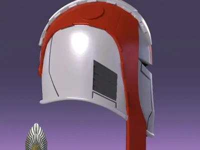 Mandalorian Enforcer Helmet KOTOR 3d Digital file 3D print model