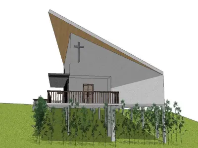 Architecture-Religion-God-Culture-Temple -0233 3D model