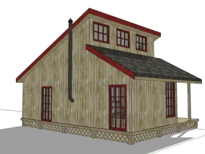 Creative Design-Holiday Cabin-078 3D model