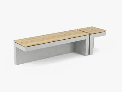 Urban Furniture 3D model