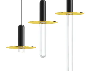 Cascade S Hanging Lamp 3D model