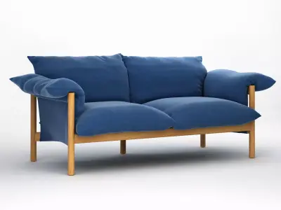Wilfred Sofa 184 3D model