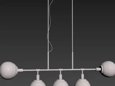 Eric Ceiling Chandelier 3D model