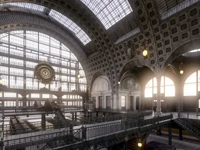  La Gare D'Orsay Of Paris 