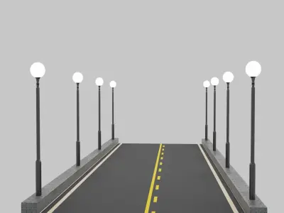 light 3D model 16