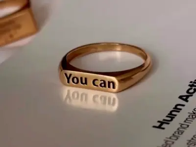 You can ring Free 3D print model