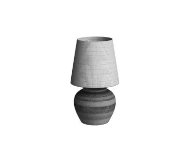 Miller Ceramic Bedside Lamp 3D model