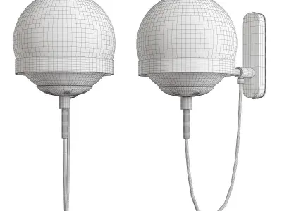 LILY WALL COSMO Low-poly 3D model