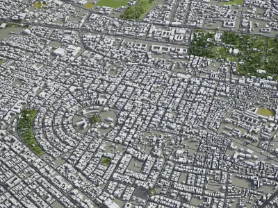 Jaipur Low-poly 3D model