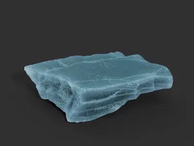 Casual Ice Block 220706 - Ultra HD 16K Textures Low-poly 3D model