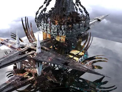Nile Egyptian Ascension facility 3D model