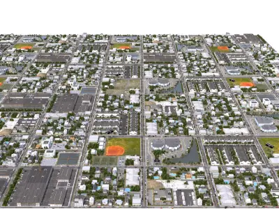 City ctreet 3D model