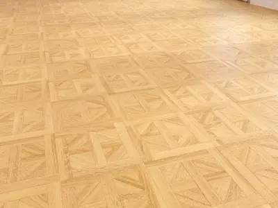 Parquet - Laminate - Wooden floor Low-poly 3D model 38