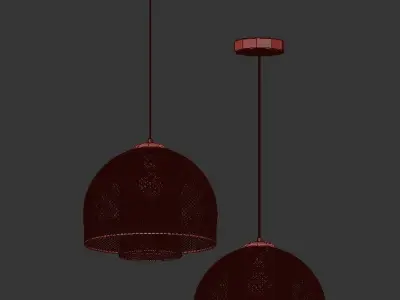VANTA mesh pendant lamp 3D model