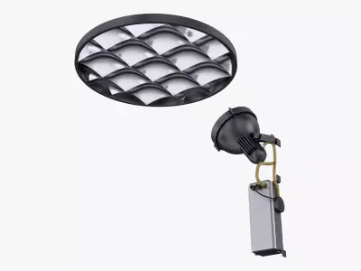 Floodlight and Indirect Reflector v 1 3D model