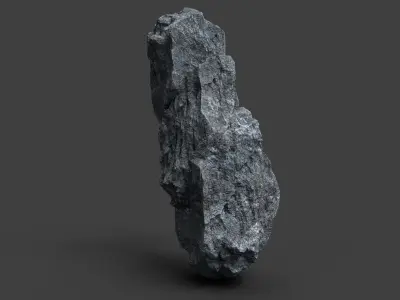 Rock 7-7 Low-poly 3D model purchase