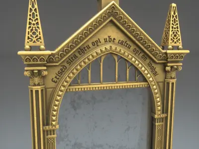 Mirror Of Erised - Harry Potter 3D print model