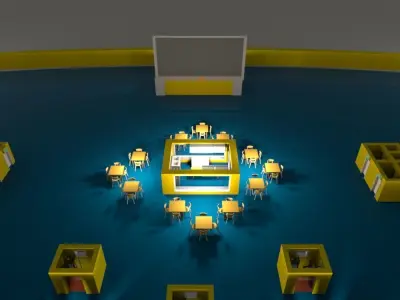 Ferias or vocations 3D model