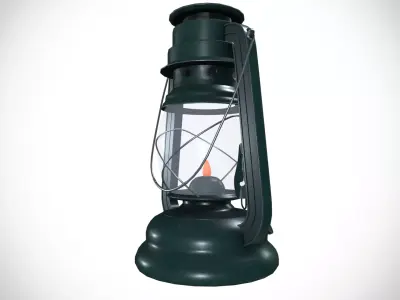  Oil Lantern 3D model