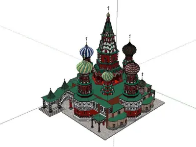 Architecture-Religion-God-Culture-Temple -0214 3D model