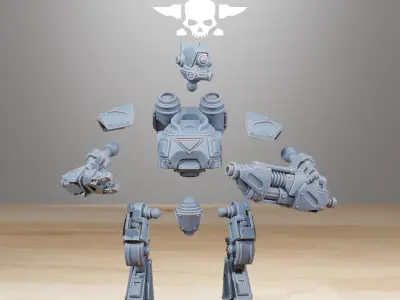 Scavenger Mechanods  3D print model