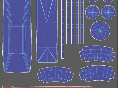 Light Remote Japanese Free low-poly 3D model